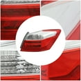 thumbnail image 3 of For 2013 2014 2015Honda Accord Sedan EX-L/Touring LED Outer Tail Light Assembly, Passenger Right Side Tail Lamp Light Brake Light w/Bulbs, 3 of 17