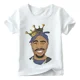 thumbnail image 3 of Camiseta de algodón de hip hop para niños, camisetas de manga corta de verano a la moda para niños y niñas de 2 a 12 años, camisetas superiores, ropa deportiva informal para niños, 3 of 5