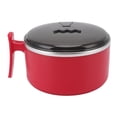 thumbnail image 1 of Insulated Bowl 304 Stainless Steel with Lids Stand Design Hollow Double Layer Heat Insulation Ramen Mug for Kitchen Red, 1 of 7