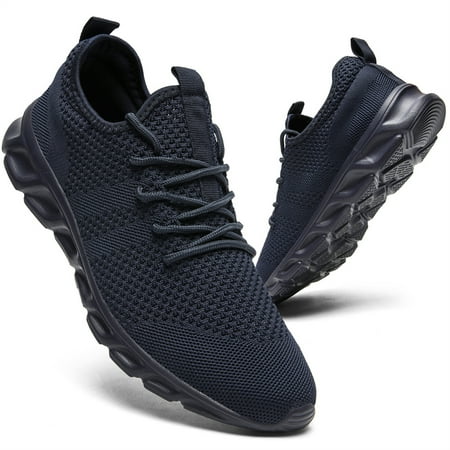 

Damyuan Fashion Sneakers Mens Running Shoes Casual Slip on Walking Shoes Athletic Sport Lightweight Breathable Mesh Comfortable Sole