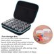 thumbnail image 3 of 30 Slots Diamond Embroidery Box,Diamond Painting Accessories Tool Storage Box Blue, 3 of 5