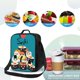 thumbnail image 4 of Fotbe I Love Sushi Lonchera Bolsa de Almuerzo para Hombres y Mujeres, Lonchera de Gran Capacidad, Bolsa de Almuerzo Reutilizable, Bolsa Térmica Aislante, 4 of 7