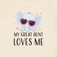 thumbnail image 4 of Inktastic Elephant My Great Aunt Loves Me Boys or Girls Baby T-Shirt, 4 of 5