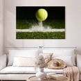 thumbnail image 2 of Elephant Stock Match Point Tennis Wall Art - Horizontal Canvas Wall Art - Living Room Wall Decor - Sports Canvas - Black And Green Decor - 48" x 32", 2 of 8