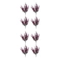 thumbnail image 4 of ZheElen 4pcs Long-lasting Durability Artificial Flowers For Decoration With Realistic red lotus 2Set, 4 of 6