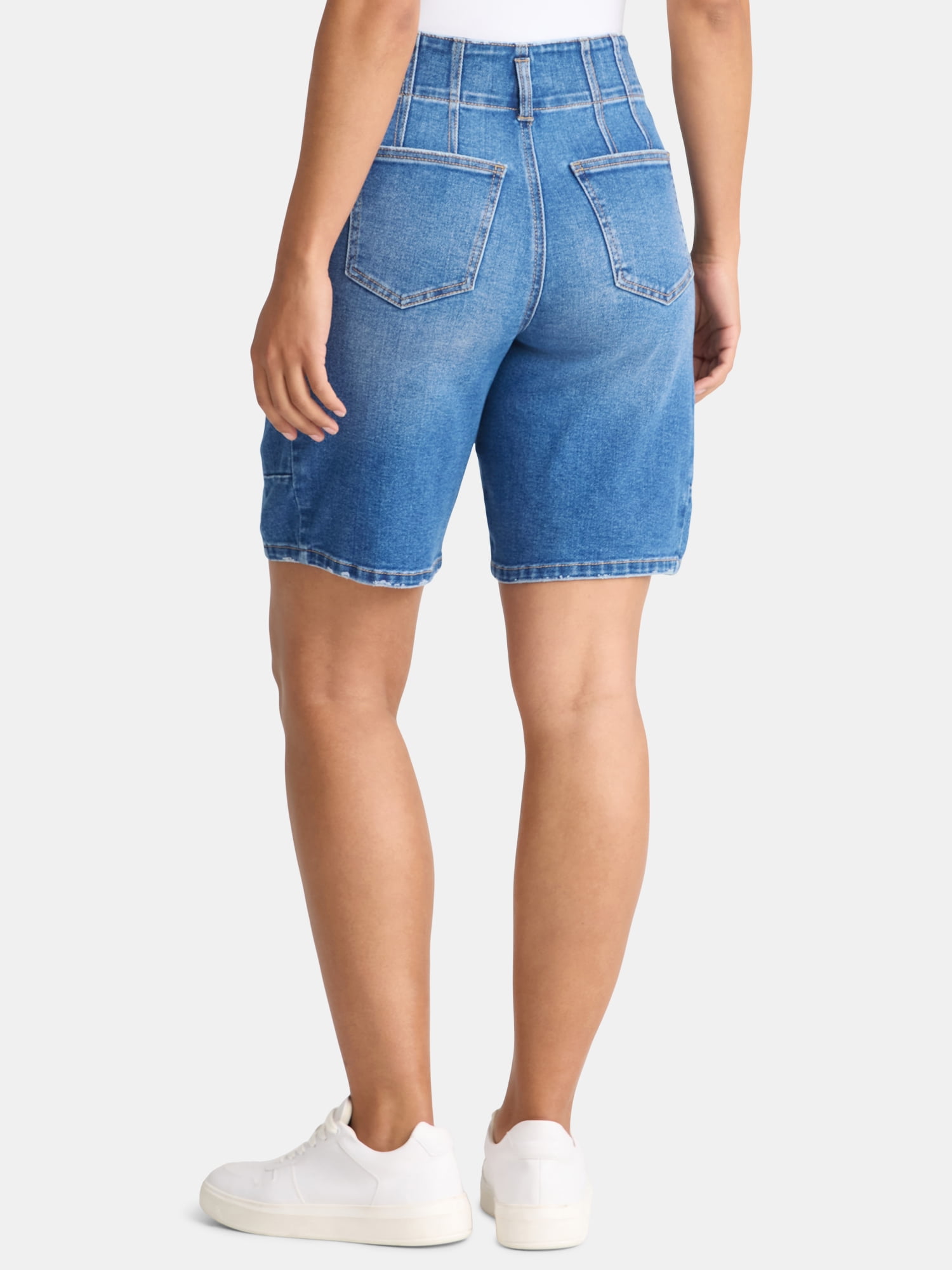 Madden NYC High Rise Short with Side Seams, Women's