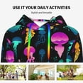 thumbnail image 6 of Hoodies for Women - Jellyfish Pattern No.9027 Comfrt Colour Drawstring Women'S Fashion Hoodies & Sweatshirts, Fall Outfits Clothes for Women 2024 Pullover with Kangaroo Pocket, 6 of 7