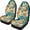 Aesthetic Flower Dahlia, variant on Garronmavis Aztec African Tribal 2 Piece Seat Cover Women Front Seat Protector Seat Dust Cover Auto Cover Washable Car Seat Dust Cover for Men