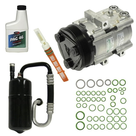 Mazda Tribute Ac Compressor - New A/C Compressor and Component Kit 1050386 - F3DZ19D784A Escape Tribute Marine