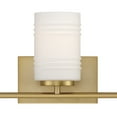 thumbnail image 6 of Designers Fountain Leavenworth 3 Light Brushed Gold Bathroom Vanity Light Fixture, D257M-3B-BG, 6 of 7