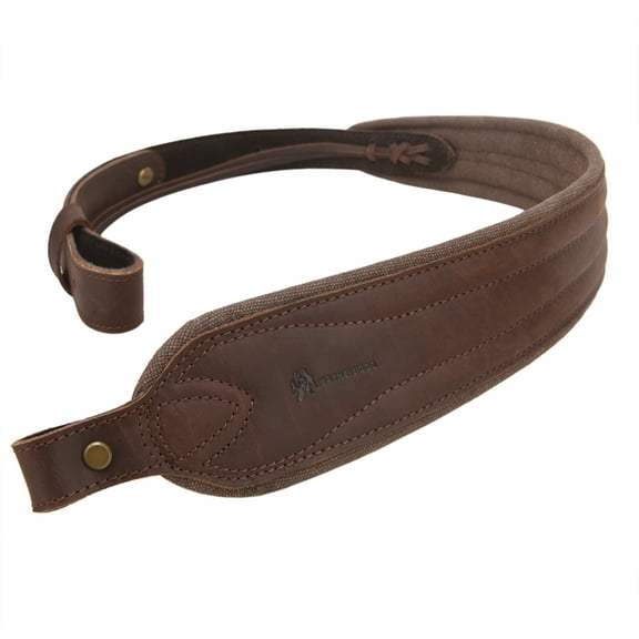 WAYNE'S DOG Vintage Leather Rifle Slings Canvas Adjustable Shotgun Shoulder Straps