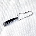 thumbnail image 5 of Beaded Pull Chain Extension with Connector for Ceiling Fan or Light (2pc in One Package) 10 Feet Beaded Roller Chain with 12 Matching Connectors Each (3.2mm Diameter, Silver), 5 of 7