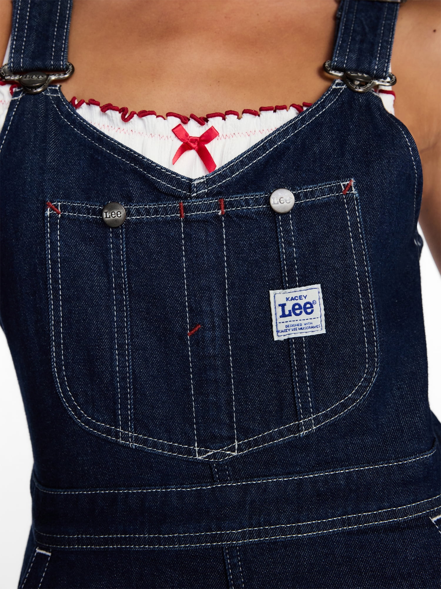 Kacey Lee Women's Fitted Shortalls, Sizes S-XXL