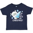 thumbnail image 3 of Inktastic Are You Yeti for Christmas with Yeti Holding Christmas Tree Boys or Girls Baby T-Shirt, 3 of 5
