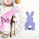 thumbnail image 4 of Fiudx Portacubiertos de Pascua, Diseño de Cola de Algodón, Fácil de Colocar, Decoración de Mesa para Fiestas, Complemento para Cenas Festivas, Juego de 4 Bolsas, 4 of 7