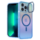 thumbnail image 4 of Funda Case Carcasa Tornasol Color Azul Con Soporte Premium Para iPhone 15 PRO Compatible Con Magsafe., 4 of 7