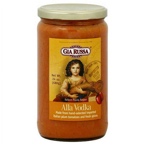 Gia Russa Alla Vodka Select Pasta Sauce, 24 oz, (Pack of 6)
