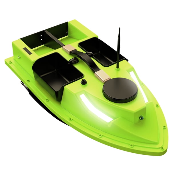 Bateau 2KG Charge 500M Télécommande Bateau Appât de Pêche 99 Points Pilotes GPS 4 Réservoirs Appâts Bateau Appât Poisson GPS