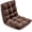Coffee, variant on WoofPaw Floor Chair, Folding Floor Gaming Chair with Back Support | Adjustable 14-Position, Soft Coral Fleece, Lazy Sofa for Reading Living Room Recliner for Adults Kids