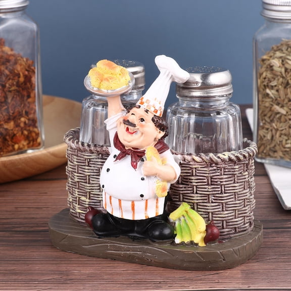 FRCOLOR  French Chef Figurine Bread Decoration Pleasant Atmosphere