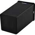 thumbnail image 4 of Global Industrial Square Plastic Garbage Can, 55 Gallon, Black, 4 of 5