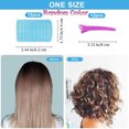 thumbnail image 2 of Topboutique Self Grip Hair Roller Set,12 Pcs Hair Rollers with Hair Roller Clips and Comb,Hair Curlers Hairdressing Curlers,No Heat Salon Dressing Curler for DIY Hair Styles,Random Color (4.4cm), 2 of 6
