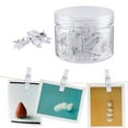 thumbnail image 4 of yuksok Clips Creative Clips with Thumbtacks Metal Pushpin Clips for Cork Boards Dispaly, 4 of 9