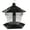 Black, variant on Pennington Earth Smart, Black Recycled Plastic Hopper Wild Bird Feeder, Extra Large 6 lb. Capacity, 11.5" Tall