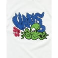 thumbnail image 5 of Vans Off The Wall Kids' Boys' Youth T-Shirt Octovans Puff Print Short Sleeve Tee (Medium, White), 5 of 5