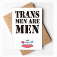 thumbnail image 1 of Trans Man Support LGBT Transgender Happy Birthday Greeting Cards Envelopes Blank, 1 of 3