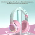 thumbnail image 4 of Matoen Updated Bluetooth Headphones Over Ear, 15 Hours Playtime Wireless Headphones with Microphone,Foldable Lightweight Headset with Deep Bass,HiFi Stereo Sound for Travel Work Cellphone, 4 of 6