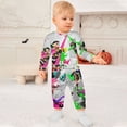 thumbnail image 3 of Splatoon Baby Long Sleeve Footless, Infant Playsuit Romper Jumpsuits for Boys Girls, 3 of 8