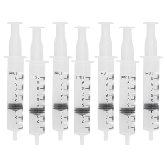 Jeringa dosificadora de llenado, 7 piezas, 10 ml, jeringa de llenado de perfume cuantitativo, herramienta de jeringa, artesanía excepcional