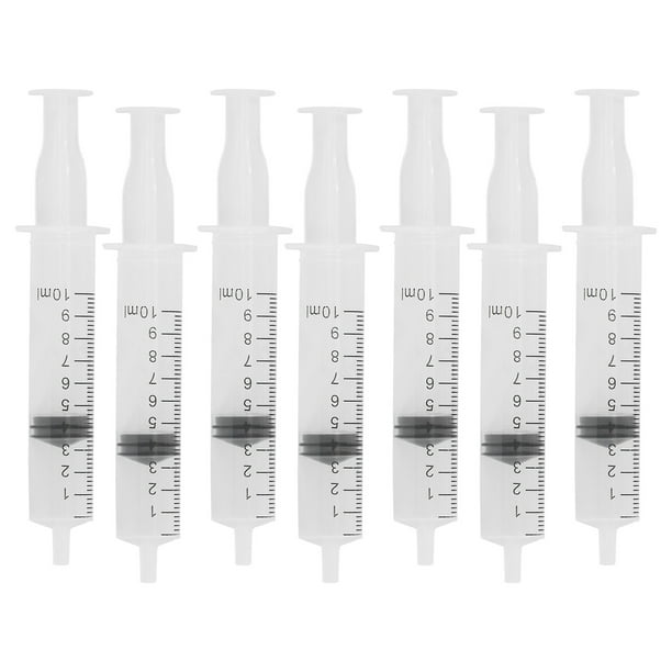Jeringa dosificadora de llenado, 7 piezas, 10 ml, jeringa de llenado de perfume cuantitativo, herramienta de jeringa, artesanía excepcional