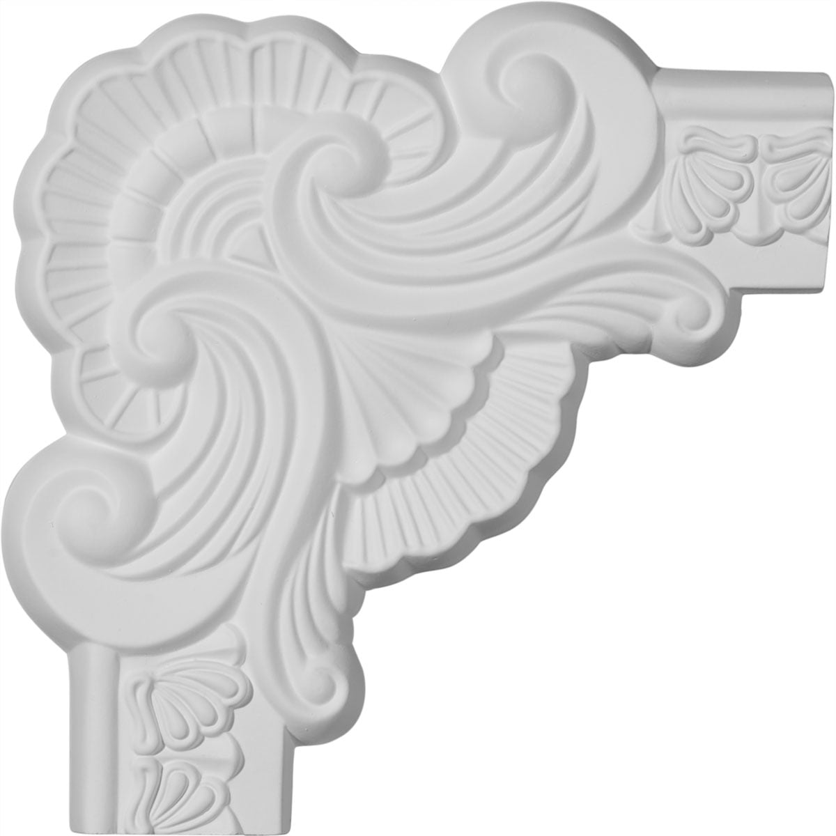 9 3 8 W X 9 3 8 H Acanthus Leaf Panel Moulding Corner Matches Moulding Pml02x00ac Walmart Com Walmart Com