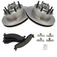 thumbnail image 2 of TRQ Front Brake Pad & Rotor Pair Kit Set Ceramic Fits Select Ford Van Econoline, 2 of 4