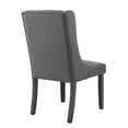 thumbnail image 4 of Modway Renew Parsons Fabric Dining Side Chairs - Set of 2 in Gray, 4 of 7