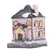 thumbnail image 4 of Casa de nieve Navideña Hugo Decoración Navideña para el hogar Casa en miniatura luminosa, 4 of 10