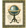 thumbnail image 3 of Vision Studio 12x14 Black Modern Framed Museum Art Print Titled - Traditional Globe I, 3 of 5