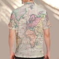 thumbnail image 3 of Camisas Para Hombre Manga Larga De AlgodóN Camisas informales de para hombre, camisa holgada con botones estampados y cuello vuelto, camiseta de manga corta, camisa de playa hawaiana (Green, L), 3 of 6