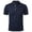 A-Navy439, variant on Bibifish Mens Polo Shirts Mandarin Collar Henley Three Button Shirts Short Sleeve Regular Fit Basic Daily Tops