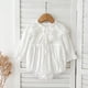 thumbnail image 1 of Nueva ropa de primavera para bebés, mono con solapa de encaje infantil, vestido de princesa bordado bonito para niñas, vestido de hermanas coreanas, 1 of 6