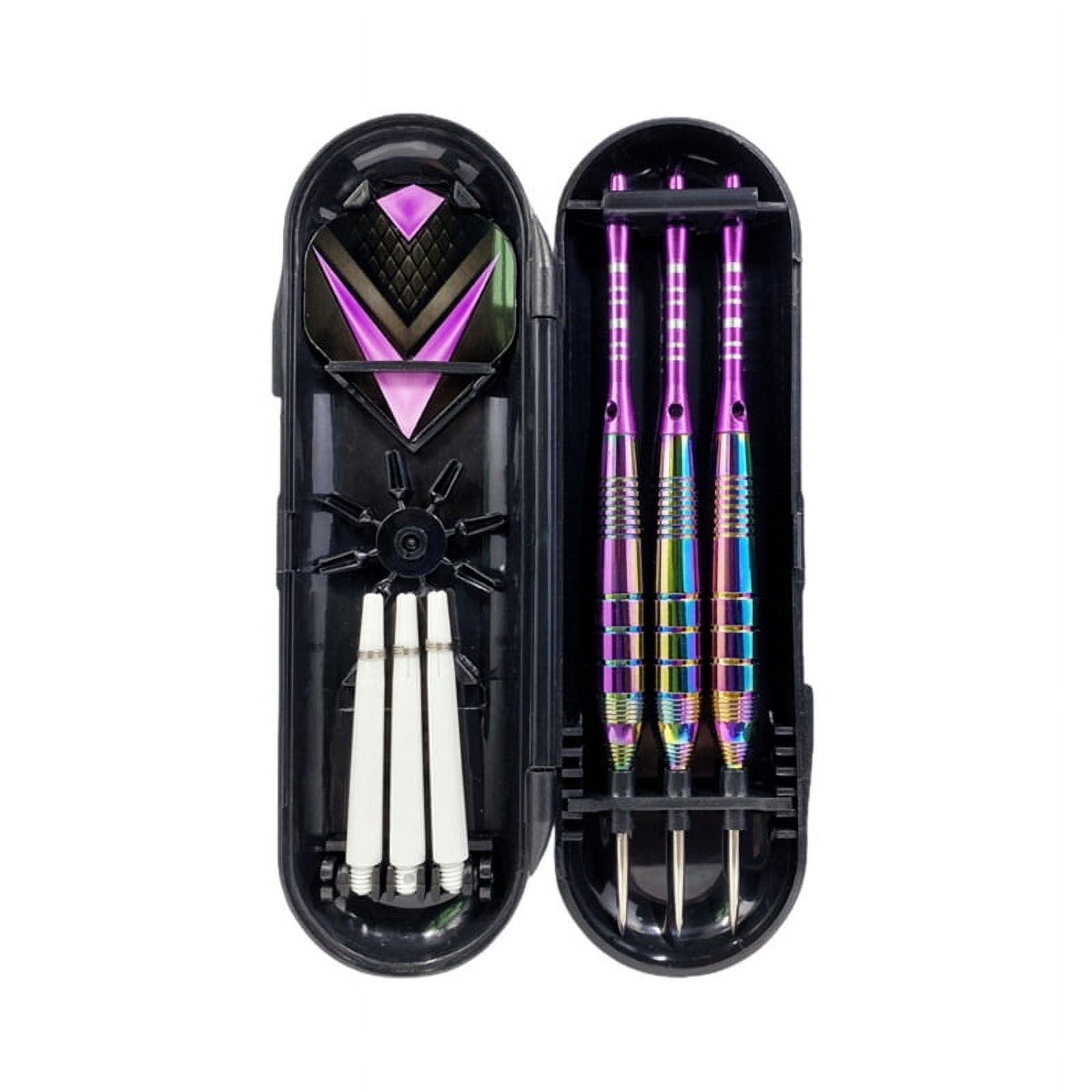Elkadart Rainbow 90% Tungsten Steel Tip Darts Multi Color Titanium