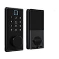 thumbnail image 1 of Door Lock, 5 In 1 Smart Lock Keyless Entry Fingerprint Password IC Card Key Deadbolt TTLock Auto Door Lock For Home Office ,Easy to Install, 1 of 7