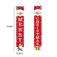 thumbnail image 3 of TERGAYEE Merry Christmas, Door Banners, Porch Signs, Hanging Banners, Christmas Flags, Home Walls, Indoor, Outdoor, Christmas Party Decorations Holiday Decor, 3 of 6