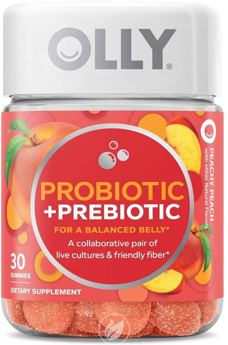 OLLY Probiotic Gummy Probiotics, Live Cultures, Chewable Supplement