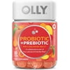 Olly Probiotic + Prebiotic Gummies - Peachy Peach - 30ct, Pack of 2