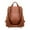 Brown, variant on HaoXianJian Backpack Purse for Women Leather Handbag Ladies Fashion Shoulder Bag Convertible Travel Backpack Pink