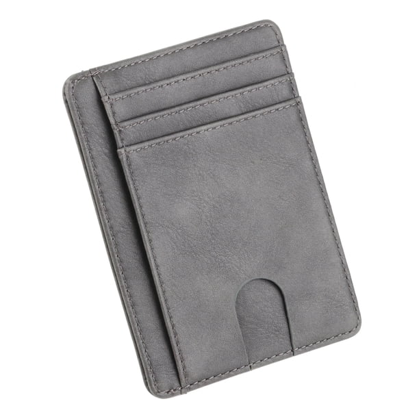Juego de tarjetas antidesgaste antimagnéticas con protección RFID para tarjetas bancarias, portatarjetas de identificación, portatarjetas de autobús, posición para múltiples tarjetas