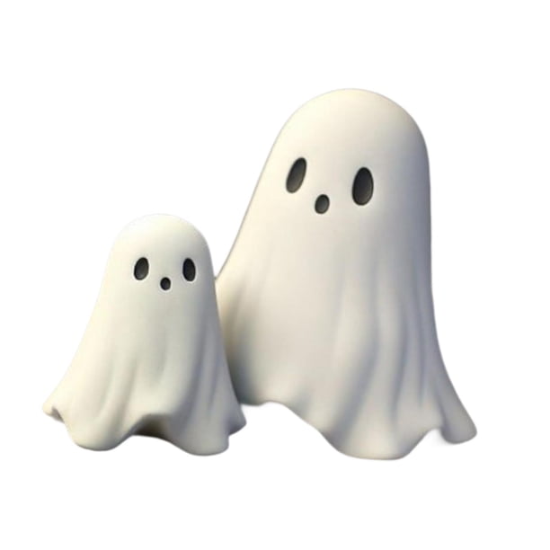 2 figuras decorativas Macarena adornos de mesa colección Halloween resina